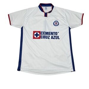 Remini Soccer Men's Cruz Azul Club De Futbol Liga MX Home Jersey Size XL 23 x 32